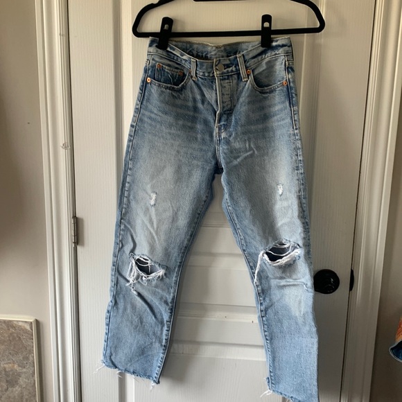 Levi wedgie fit straight leg jeans - Picture 3 of 5